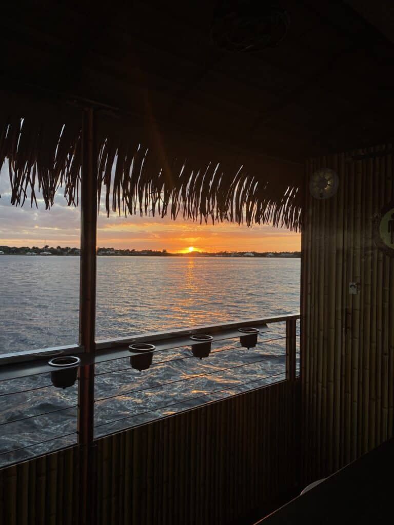 palapa sunset